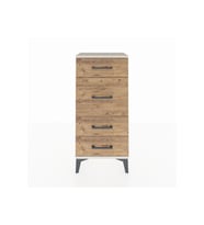 Arges Komodin 4 Çekmeceli 44x30x96 Aytaşı-Çam