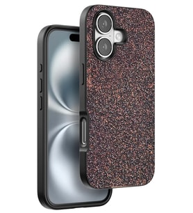 Iphone 16 Bright Simli Kapak - Derin Mor