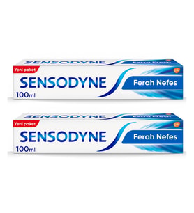 Sensodyne Diş Macunu 100 ml Ferah Nefes x 2 Adet