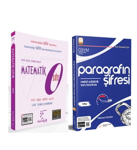Karekök Matematik 0 ve Paragrafın Şifresi Metot Anlatımlı Soru Bankası 2 Kitap Set