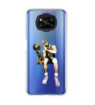 Poco X3 PRO / X3 NFC Uyumlu Steph Curry Tasarımlı Şeffaf Telefon Kılıfı