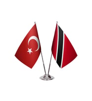 Trinidad Ve Tobago İkili Masa Bayrağı