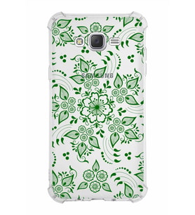 Samsung Galaxy J7  Köşe Korumalı Antişok Kapak Nostalji Desen Tasarımlı Şeffaf  Kılıf