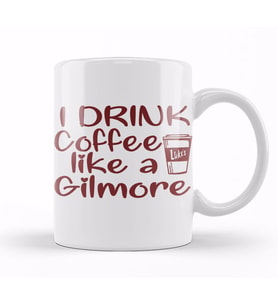 Gilmore Girls Drink Coffee Like A Gilmore Luke's Coffee T Gilmore Girls Fan Gift Brown Kupa Bardak Porselen
