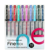 Dong-A Fine-Tech 0.3 mm. İğne Uçlu Kalem 10 Renk Set 