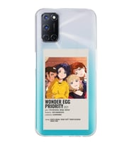 Oppo A52/A72/A92 Uyumlu Wonder Egg Priority Tasarımlı Şeffaf Telefon Kılıfı