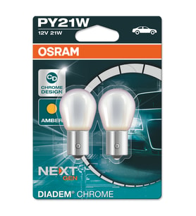 Osram Diadem Chrome 12V Tek Duy Sinyal Ampulü (Takım 2 Adet)