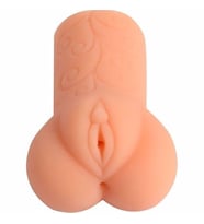 Qianmu Yamei Çift Girişli Realistik Yapay Vajina Erkek Masturbator-VA263-Cm1