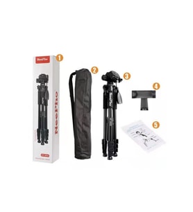 Neepho Np-8810 150 Cm Tripod Bluetooth Kumandalı Profesyonel Telefon Kamera Tutucu Çantalı Tripot