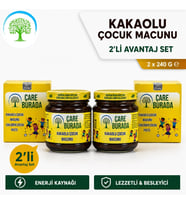 ÇareBurada Kakaolu Çocuk Macunu 240 gr X 2 Adet Avantajlı Paket