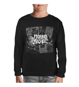 Morbid Angel - Logo Siyah Çocuk Sweatshirt