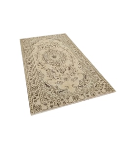 Vintage El Yapımı Eskitme Halı 142x246 cm 8401