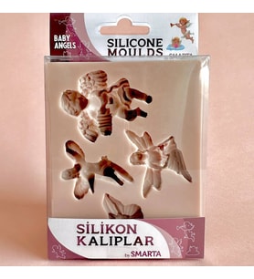 Smarta Silikon Kalıp Bebek Melekler SK1013033