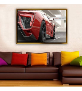 Altın Çerçeveli dekoratif tablo a1306 (Gold)