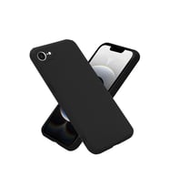 iPhone 17E Kılıf Nano İçi Kadife Silikon - Siyah