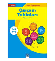 Collins Kolay Öğreniyorum - Çarpım Tabloları Alıştırmalar 1 (5-7 Yaş)