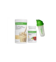 Set 1 Adet Vanilya Shake 1 Adet Limon Aromalı Çay 50 gr 1 Adet Shaker