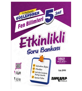 kitabın başkenti ankara yayıncılık 2025-2026 Müfredat Ankara Yayıncılık 5.Sınıf Güçlendiren Fen Bilimleri Etkinlikli Soru Bankası (Çok Renkli)