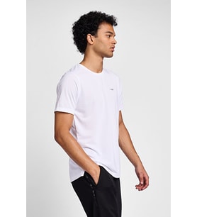 Erkek Antrenman Kısa Kol T-Shirt 25B-1024 (Beyaz)