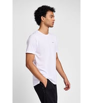Erkek Antrenman Kısa Kol T-Shirt 25B-1024 (Beyaz)