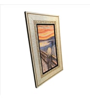 Çığlık (Edvard Munch, 1893) Baskılı MDF Tablo