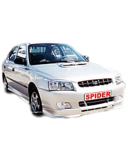 Hyundai Accent Uyumlu Marşpiyel 2 Parça Fiber 2000-2003