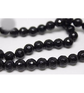 Onix (Oniks) Taşı Faset Kesim Parlak Dizi 8mm