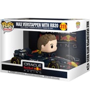 Funko Pop! Rides Super Deluxe: Racing - Max Verstappen With Rb20 - Racing - Koleksiyon Vinil Figür - (Krem)