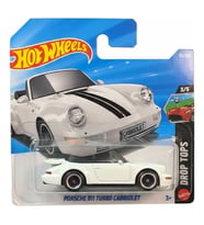 Hot Wheels - Porsche 911 Turbo Cabriolet - Beyaz (1/64) JJJ22