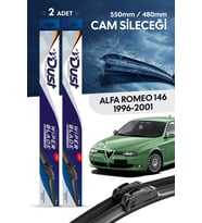 Alfa Romeo 146 Silecek Takımı 1996-2001 Uyumlu 550MM/480MM