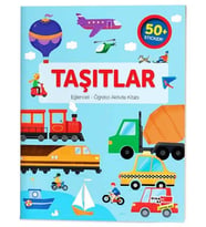 Eğlenceli Öğretici Aktivite Kitabı Taşıtlar