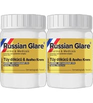 Süper Russ Glare Tüylere Nano 2 Adet x 50 ml Russ Merhemi