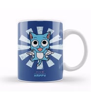 Happy Fairy Tail Retro Japanese Kupa Bardak Porselen