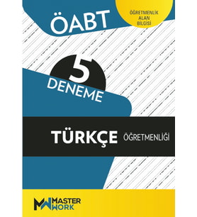 ÖABT - TÜRKÇE ÖĞRETMENLİĞİ - 5 Deneme