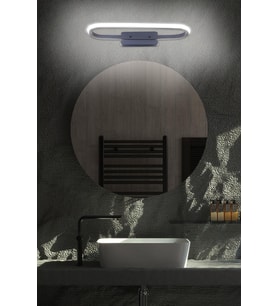 Ufo Siyah Led Aplik Beyaz