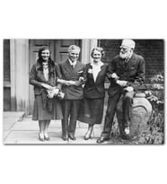 Cakatablo George Bernard Shaw Nancy Astor Amy Johnson Charlie Chaplin MDF Tablo