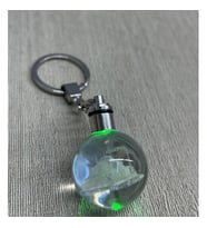 Ledli Ayasofya Tasarımı Kristal Anahtarlık