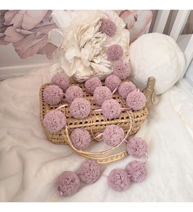 Pamuka Mini Ponpon Dusty Lilac