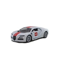 Metal Oyuncak Araba Bugatti Çek Bırak 12 Cm Beyaz