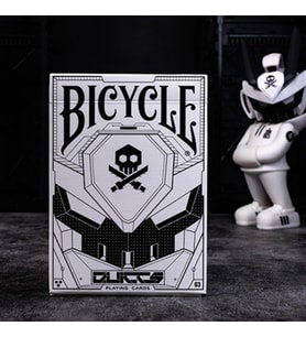 Bicycle Quiccs Ghost White (Beyaz) Premium Oyun Kağıdı iskambil Kartları Destesi (Karışık)