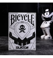 Bicycle Quiccs Ghost White (Beyaz) Premium Oyun Kağıdı iskambil Kartları Destesi (Karışık)