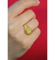 YILDIZ MOTİFLİ YÜZÜK 22 AYAR A031937