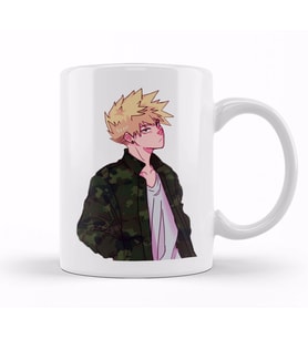 Bakugou Katsukı Hero Kupa Bardak Porselen