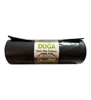 Ecoplast Jumbo Boy Siyah Çöp Torbası Poşeti - 700 Gr. - 90 Litre - 80 x 110 Cm / 10 Adetlik Rulo