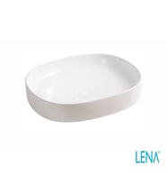 LENA TEZGAHÜSTÜ LAVABO EY-4712 BEYAZ