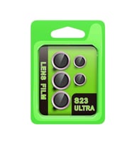 Samsung Galaxy S23 Ultra Raze Metal Kamera Lens - Lila