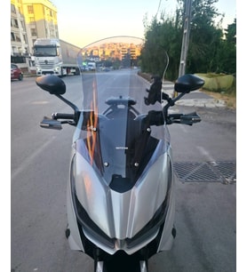 MOTOCAM Zontes RZ 250 S Ön Cam 2025-2026 Model 62cm Füme Renkli 4mm