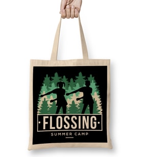 Flossing Summer Camp Bez Çanta Uzun Saplı