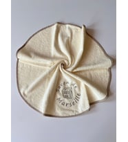 Panchy Canky Yuvarlak Havlu 65 x 65 cm (Krem)