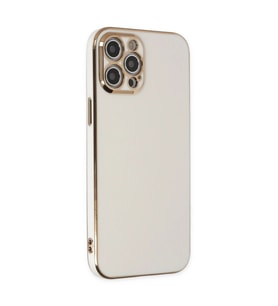 Apple İphone 12 Pro Kılıf Volet Silikon - Beyaz